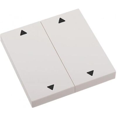 Eldat 2 Taste Auf/Zu RTS23-ACC-02-02P2 für Wandtaster RTS23 weiss, Automatisierung Eldat 2 Taste Auf/Zu RTS23-ACC-02-02P2 für Wandtaster RTS23 weiss, Automatisierung