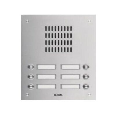 Elcom - TVG-6/2 eds - 6-Tasten - Türsprechanlage Elcom - TVG-6/2 eds - 6-Tasten - Türsprechanlage