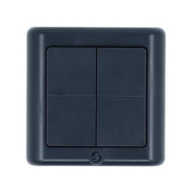Shelly, Lichtschalter + Storenschalter, BLU Wall Switch 4 ZB DK Shelly, Lichtschalter + Storenschalter, BLU Wall Switch 4 ZB DK