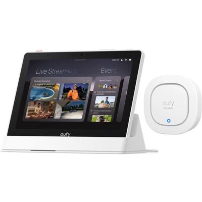 eufy Kit Allarme Sicurezza con Display Intelligente, Smart Home Hub, Weiss eufy Kit Allarme Sicurezza con Display Intelligente, Smart Home Hub, Weiss