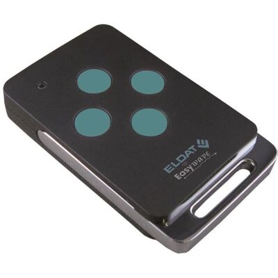 Eldat, Aktor, Handsender RT42E5004-01-21K Easywave 868 MHz 4-Kanal sw/Spange chro Eldat, Aktor, Handsender RT42E5004-01-21K Easywave 868 MHz 4-Kanal sw/Spange chro