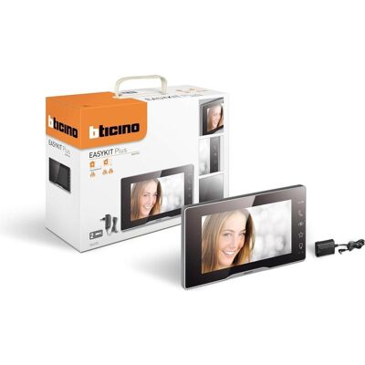 Bticino, Klingel + Türsprechanlage, Video-Türsprechanlage mit Farbdisplay, Freisprechfunktion und einfacher Installation (Kabelgebunden) Bticino, Klingel + Türsprechanlage, Video-Türsprechanlage mit Farbdisplay, Freisprechfunktion und einfacher Installation (Kabelgebunden)