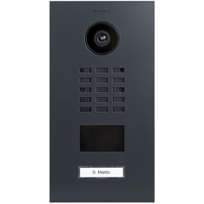 Doorbird, Klingel + Türsprechanlage, D2201V IP Video Türsprechanlage Edelstahl V2A (Bluetooth Low Energie, Ethernet) Doorbird, Klingel + Türsprechanlage, D2201V IP Video Türsprechanlage Edelstahl V2A (Bluetooth Low Energie, Ethernet)