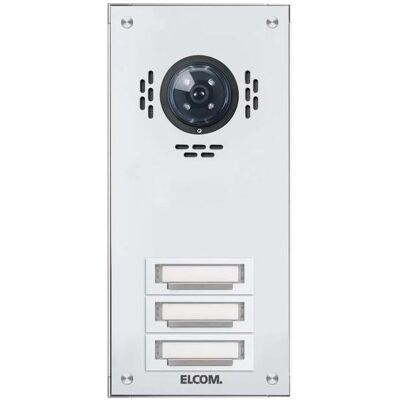 Elcom, Klingel + Türsprechanlage, ELCO TAP-3/1 AP-Türstation Rh STABILA V-BTC RAL9016 Elcom, Klingel + Türsprechanlage, ELCO TAP-3/1 AP-Türstation Rh STABILA V-BTC RAL9016