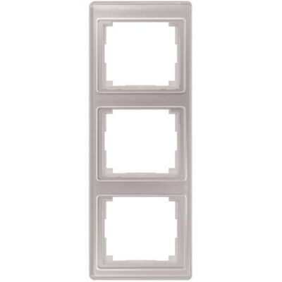 JUNG, Zubehör Schalterprogramm, Einbaurahmen 3f si glz ve SL / SL 500 SL583SI JUNG, Zubehör Schalterprogramm, Einbaurahmen 3f si glz ve SL / SL 500 SL583SI