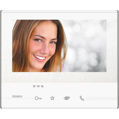 Bticino, Klingel + Türsprechanlage, Flex'ONE Video-Set mit Türstation SFERA + ekey-Fingerprint 2-Kanal & Innenstelle CLASSE 300 X13E (Kabelgebunden, WLAN) Bticino, Klingel + Türsprechanlage, Flex'ONE Video-Set mit Türstation SFERA + ekey-Fingerprint 2-Kanal & Innenstelle CLASSE 300 X13E (Kabelgebunden, WLAN)