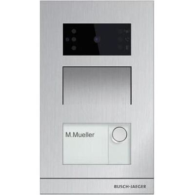 Busch-Jaeger, Klingel + Türsprechanlage, Aussenstation Video Mini UP (Kabelgebunden, Powerlan, WLAN) Busch-Jaeger, Klingel + Türsprechanlage, Aussenstation Video Mini UP (Kabelgebunden, Powerlan, WLAN)