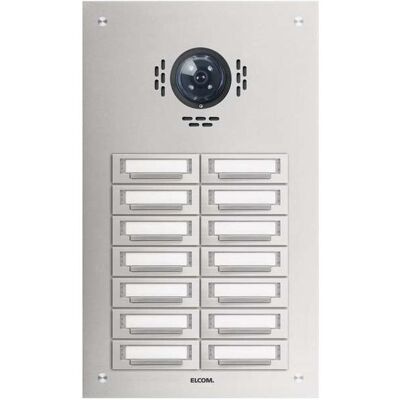 Elcom, Klingel + Türsprechanlage, ELCO TUP-14/2 UP-Türstation Platte STABILA V-BTC EV1 (Kabelgebunden) Elcom, Klingel + Türsprechanlage, ELCO TUP-14/2 UP-Türstation Platte STABILA V-BTC EV1 (Kabelgebunden)