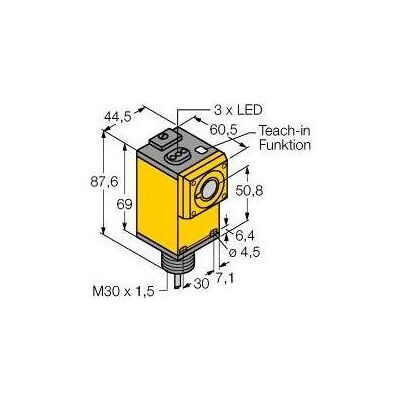 Turck, Bewegungsmelder, Ultraschallsensor (1.40 m) Turck, Bewegungsmelder, Ultraschallsensor (1.40 m)