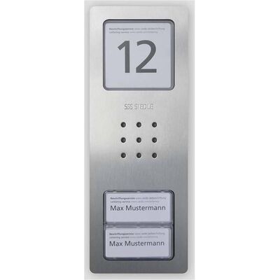 Siedle, Klingel + Türsprechanlage, CA 850-2 E Audio-Türstation Compact Edelstahl Siedle, Klingel + Türsprechanlage, CA 850-2 E Audio-Türstation Compact Edelstahl