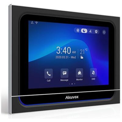Akuvox, Klingel + Türsprechanlage, Indoor-Station X933S, Touch Screen, Android, black (Ethernet, Kabelgebunden, Powerlan, WLAN) Akuvox, Klingel + Türsprechanlage, Indoor-Station X933S, Touch Screen, Android, black (Ethernet, Kabelgebunden, Powerlan, WLAN)