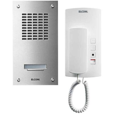 Elcom, Klingel + Türsprechanlage, UP-1+n-Audioset Elcom, Klingel + Türsprechanlage, UP-1+n-Audioset