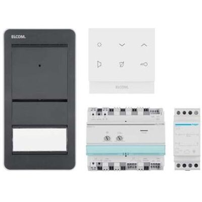 Elcom, Klingel + Türsprechanlage, ELCO REP101Y HOME AudioSet 1 Teilnehmer AP 2D AuÃenst. ant/Innenst. TOUCH polarw Elcom, Klingel + Türsprechanlage, ELCO REP101Y HOME AudioSet 1 Teilnehmer AP 2D AuÃenst. ant/Innenst. TOUCH polarw