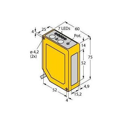 Turck, Bewegungsmelder, Opto-Sensor (1.40 m) Turck, Bewegungsmelder, Opto-Sensor (1.40 m)