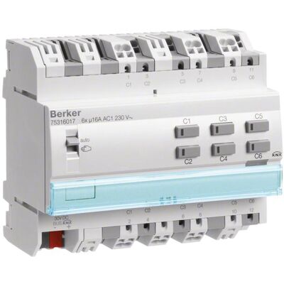 Berker, Aktor, KNX Schaltaktor (Schaltaktor) Berker, Aktor, KNX Schaltaktor (Schaltaktor)