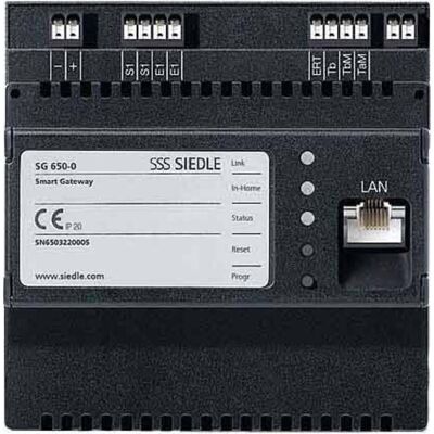 Siedle, Zubehör Gebäudesicherheit, Smart Gateway SG 650-0 f. Netzwerkanschluss Siedle, Zubehör Gebäudesicherheit, Smart Gateway SG 650-0 f. Netzwerkanschluss