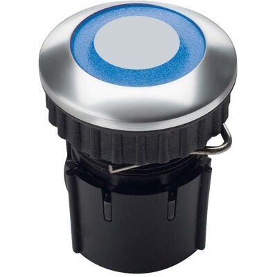 Urmet, Klingel + Türsprechanlage, GRO PROTACT 240 LED Klingeltast.LED-Ring blau Alu EV1 / Kunstst.blau max. 24V/= Urmet, Klingel + Türsprechanlage, GRO PROTACT 240 LED Klingeltast.LED-Ring blau Alu EV1 / Kunstst.blau max. 24V/=