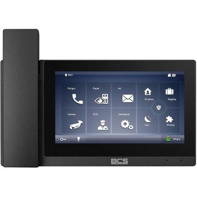 BCS, Klingel + Türsprechanlage, BCS-MON7500B-S Video Monitor mit Kamera und Gegensprechanlage (Ethernet, Kabelgebunden, WLAN) BCS, Klingel + Türsprechanlage, BCS-MON7500B-S Video Monitor mit Kamera und Gegensprechanlage (Ethernet, Kabelgebunden, WLAN)