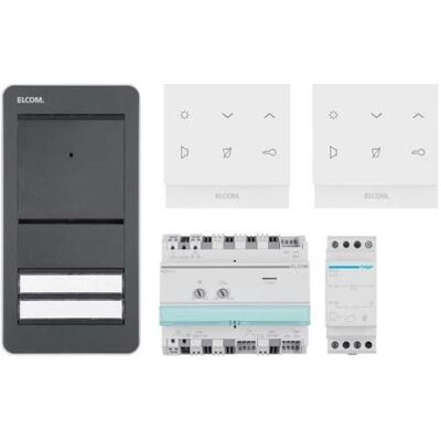 Elcom, Klingel + Türsprechanlage, ELCO REP102Y HOME AudioSet 2 Teilnehmer - Video-Gegensprechanlage Elcom, Klingel + Türsprechanlage, ELCO REP102Y HOME AudioSet 2 Teilnehmer - Video-Gegensprechanlage