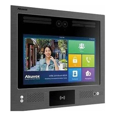 Akuvox, Klingel + Türsprechanlage, Video-TFE X916S Main Body, starlight camera, card reader, Android, black (Ethernet, WLAN) Akuvox, Klingel + Türsprechanlage, Video-TFE X916S Main Body, starlight camera, card reader, Android, black (Ethernet, WLAN)