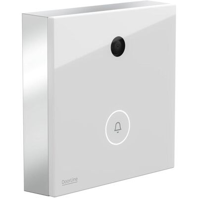 Doorline, Klingel + Türsprechanlage, Türklingel mit Kamera (App, Ethernet, WLAN) Doorline, Klingel + Türsprechanlage, Türklingel mit Kamera (App, Ethernet, WLAN)