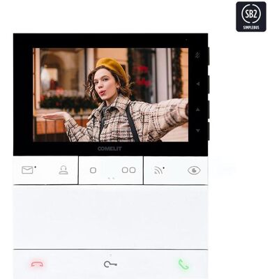 Comelit, Klingel + Türsprechanlage, Innenstation Video (WLAN) Comelit, Klingel + Türsprechanlage, Innenstation Video (WLAN)