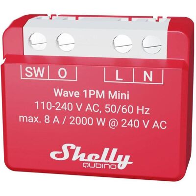 Shelly, Aktor, Qubino Wave 1PM Mini (Schaltaktor) Shelly, Aktor, Qubino Wave 1PM Mini (Schaltaktor)