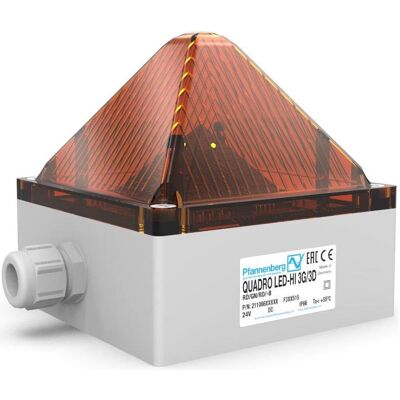 Pfannenberg - QUADRO LED-HI-3G/3D HV AM 21108644009 - Orange Pfannenberg - QUADRO LED-HI-3G/3D HV AM 21108644009 - Orange
