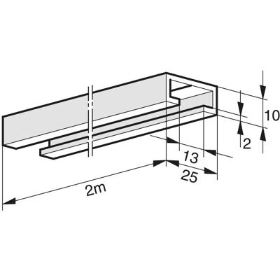somfy, Zubehör Antriebstechnik, C-Schiene somfy, Zubehör Antriebstechnik, C-Schiene