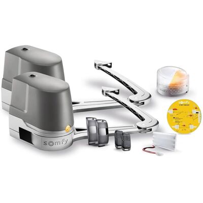 somfy, Elektromotor, Elektrische Drehtorsteuerung mit Notakku, Fotozellen und Fernbedienungen somfy, Elektromotor, Elektrische Drehtorsteuerung mit Notakku, Fotozellen und Fernbedienungen