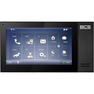 BCS, Klingel + Türsprechanlage, 7" IP Video Monitor BCS-MON7400B-S (Ethernet) BCS, Klingel + Türsprechanlage, 7" IP Video Monitor BCS-MON7400B-S (Ethernet)