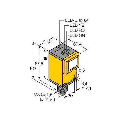 Turck, Bewegungsmelder, Opto Sensor Reflexionslichtschranke mitPolarisationsfilter Q45BW22LPQ1 (6 m) Turck, Bewegungsmelder, Opto Sensor Reflexionslichtschranke mitPolarisationsfilter Q45BW22LPQ1 (6 m)