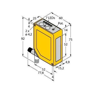 Turck, Bewegungsmelder, Opto-Sensor (2 m) Turck, Bewegungsmelder, Opto-Sensor (2 m)