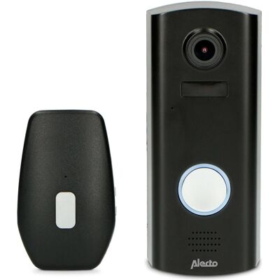 Alecto DVC600IP WLAN Türklingel mit Kamera - Video Türklingel, Farb-Nachtsicht, HD 1080P Alecto DVC600IP WLAN Türklingel mit Kamera - Video Türklingel, Farb-Nachtsicht, HD 1080P