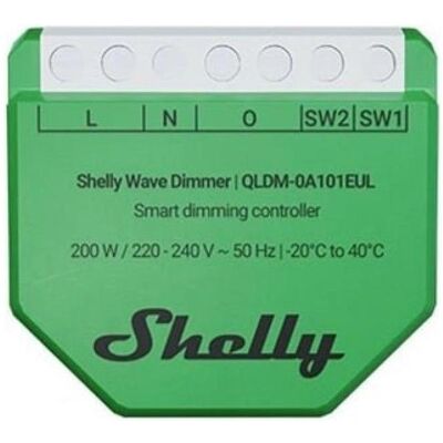 Shelly, Aktor, Wave Dimmer EU LR (Dimmaktor) Shelly, Aktor, Wave Dimmer EU LR (Dimmaktor)