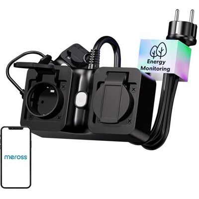 Meross, Smart Plug, SMART HOME WI-FI PLUG/INDOOR/OUTD MOP320MA-EU Meross, Smart Plug, SMART HOME WI-FI PLUG/INDOOR/OUTD MOP320MA-EU