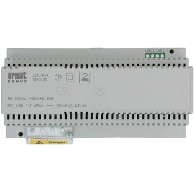 Grothe, Zubehör Gebäudesicherheit, Video-Bus-Netzgerät 48V= Systemspannung NG 1083/20A - Video-Bus-Netzgerat: 2VOIC Grothe, Zubehör Gebäudesicherheit, Video-Bus-Netzgerät 48V= Systemspannung NG 1083/20A - Video-Bus-Netzgerat: 2VOIC