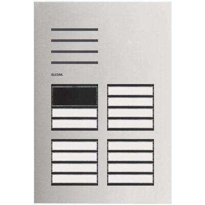 Elcom, Klingel + Türsprechanlage, ELCO REQ114Y Türstation Audio Zust. 14/2 2D Edel. ONE Elcom, Klingel + Türsprechanlage, ELCO REQ114Y Türstation Audio Zust. 14/2 2D Edel. ONE