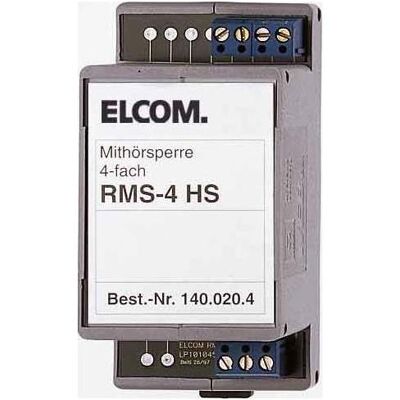 Elcom RMS-10 HS - Mithörsperre für 10 Teilnehmer - DIN-Schiene Elcom RMS-10 HS - Mithörsperre für 10 Teilnehmer - DIN-Schiene