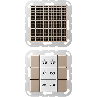 JUNG, Klingel + Türsprechanlage, JG SIAIA6CH Audio-Innenstation JUNG, Klingel + Türsprechanlage, JG SIAIA6CH Audio-Innenstation