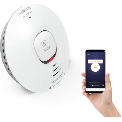 SiGN Gefahrenmelder, Smart WIFI Smoke detector / Fire alarm SiGN Gefahrenmelder, Smart WIFI Smoke detector / Fire alarm