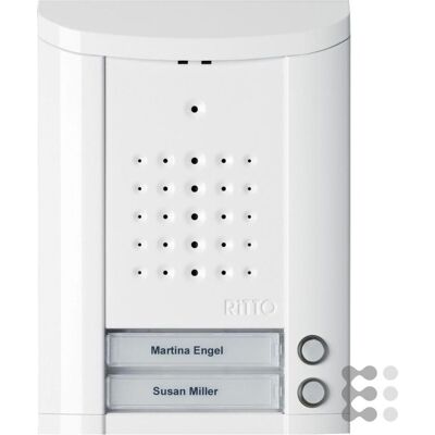Ritto, Klingel + Türsprechanlage, Electric Türstation ws Entravox 2Tasten (Kabelgebunden) Ritto, Klingel + Türsprechanlage, Electric Türstation ws Entravox 2Tasten (Kabelgebunden)