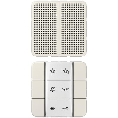 JUNG, Klingel + Türsprechanlage, JG SIAICD6W Audio-Innenstation (Kabelgebunden) JUNG, Klingel + Türsprechanlage, JG SIAICD6W Audio-Innenstation (Kabelgebunden)