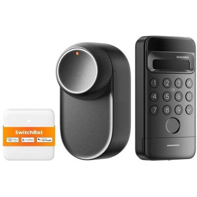 SwitchBot, Zutrittskontrolle, Ultra 3-in-1 smart lock (Fingerabdruck, Gesichtserkennung) SwitchBot, Zutrittskontrolle, Ultra 3-in-1 smart lock (Fingerabdruck, Gesichtserkennung)