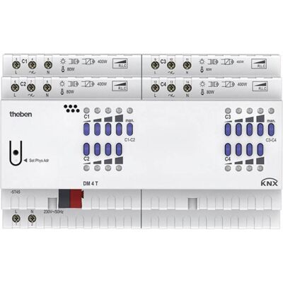 Theben, Aktor, Dm 4 T Knx (Dimmaktor) Theben, Aktor, Dm 4 T Knx (Dimmaktor)