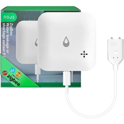 Nous, Gefahrenmelder, E13 Wasserleck-Sensor ZigBee3.0 Nous, Gefahrenmelder, E13 Wasserleck-Sensor ZigBee3.0