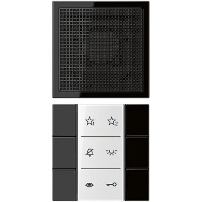 JUNG, Klingel + Türsprechanlage, JG SIAILS6SW Audio-Innenstation (Kabelgebunden) JUNG, Klingel + Türsprechanlage, JG SIAILS6SW Audio-Innenstation (Kabelgebunden)
