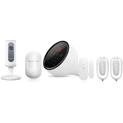 Smanos, Einbruchschutz + Alarmanlage, Wifi PSTN Alarmanlage W100 + IP6 Smanos, Einbruchschutz + Alarmanlage, Wifi PSTN Alarmanlage W100 + IP6
