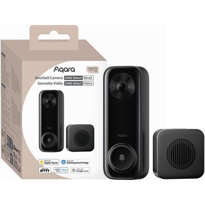 Aqara Schwarze Sicherheitskamera - KI Gesichtserkennung - Wi-Fi 6 - 3MP - Weitwinkel - Nachtsicht - Smart Home kompatibel Aqara Schwarze Sicherheitskamera - KI Gesichtserkennung - Wi-Fi 6 - 3MP - Weitwinkel - Nachtsicht - Smart Home kompatibel