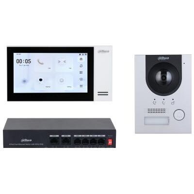 Dahua, Klingel + Türsprechanlage, IP video kaputelefon szett - KTP01L(F) (Kabelgebunden, WLAN) Dahua, Klingel + Türsprechanlage, IP video kaputelefon szett - KTP01L(F) (Kabelgebunden, WLAN)